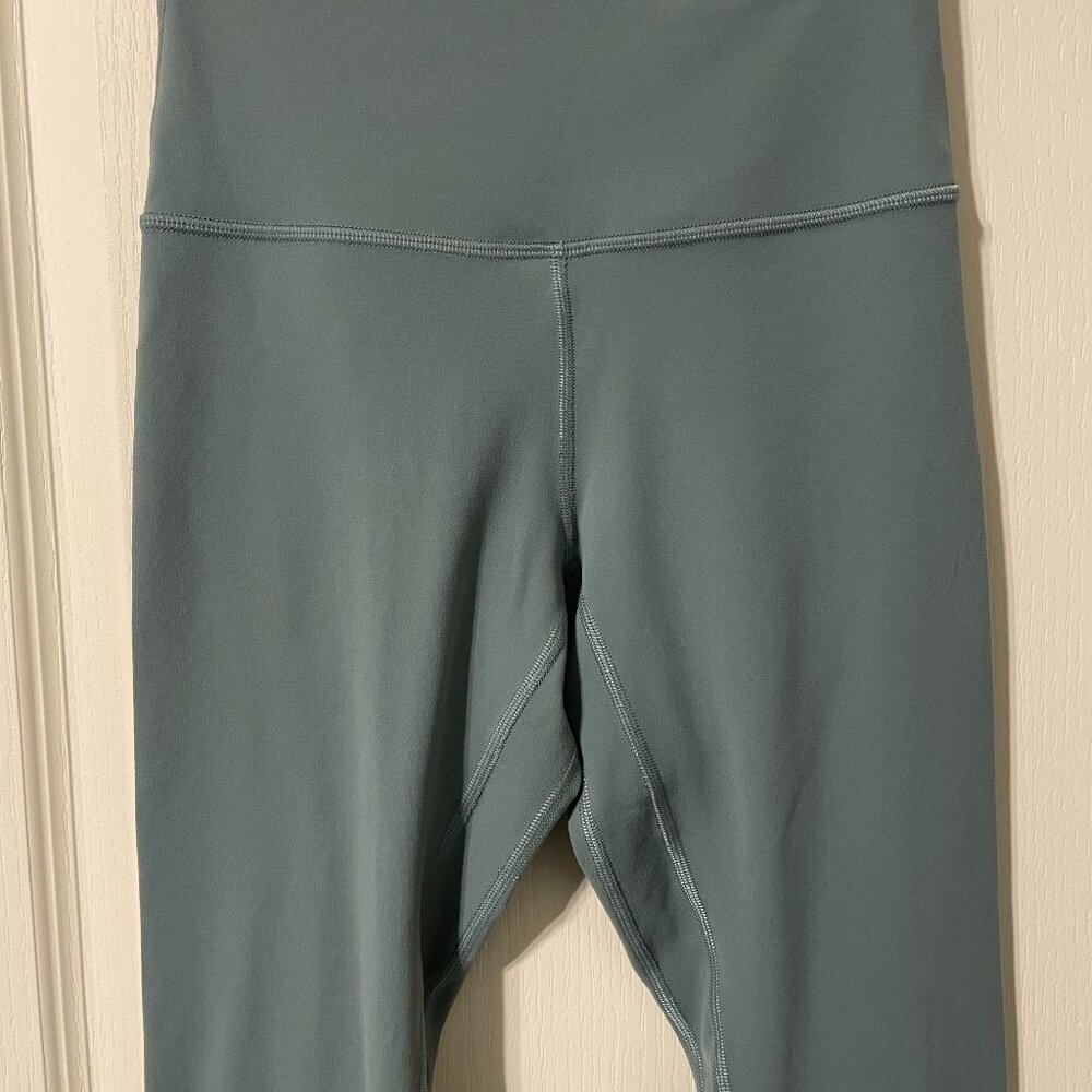 Lululemon Align High-Rise Pant 28" – Tidewater Teal – Size 4 EUC RARE - Picture 3 of 6
